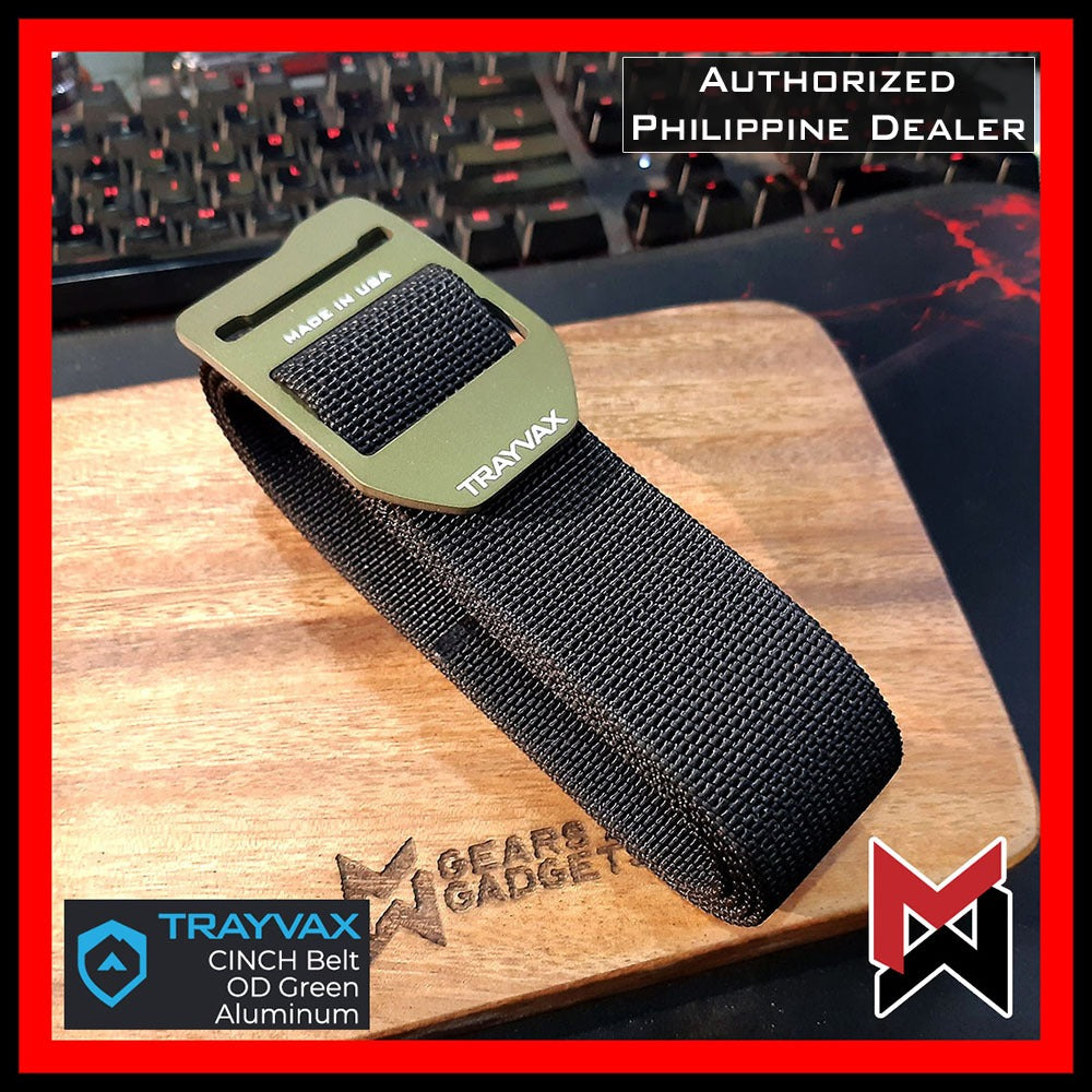 Trayvax Cinch Belt - OD Green