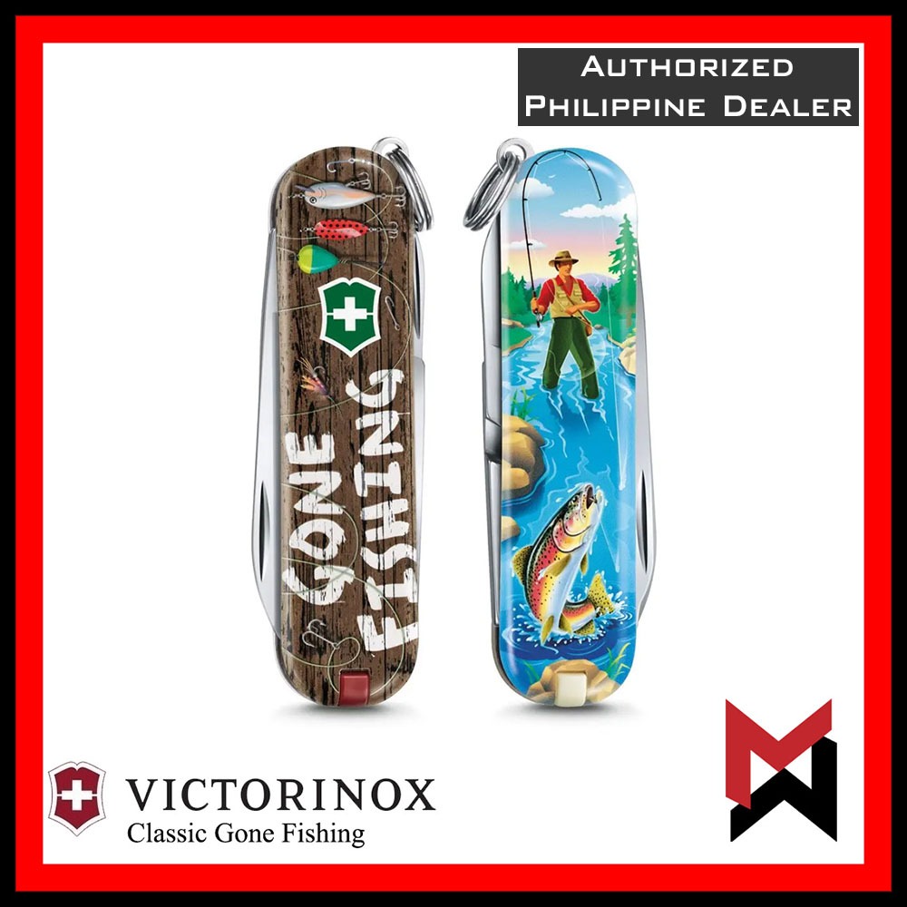 Victorinox Classic SD - Gone Fishing - 0.6223.L2005 - Limited 2020