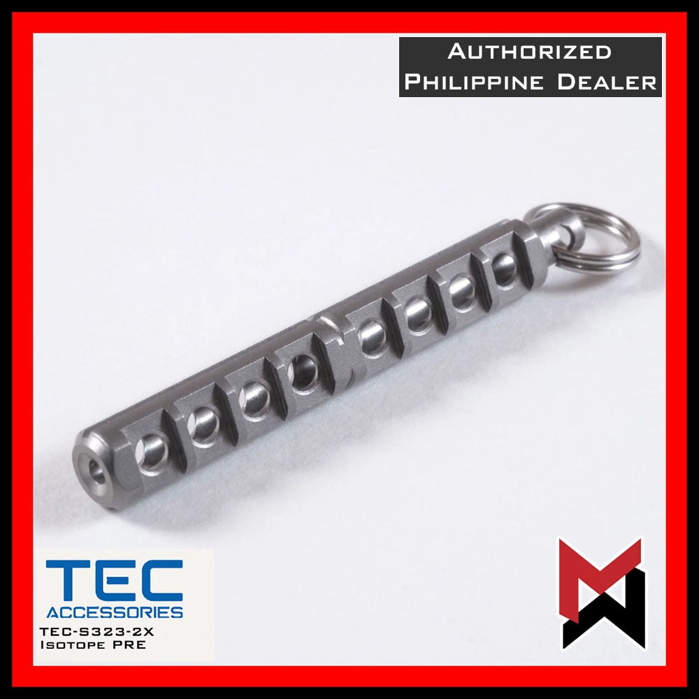 TEC - T323-2X Titanium Ti Isotope PRE  / Trits Holder