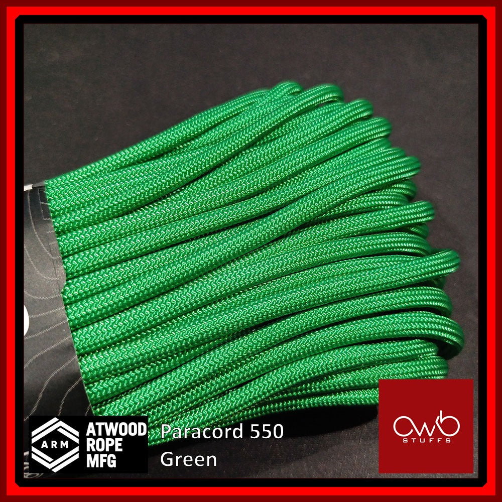 Atwood USA - Paracord 550 - 10ft Length - Set 1 of 4