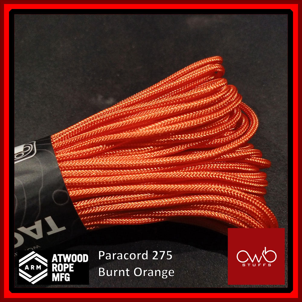 ATWOOD USA - Tactical Cord 275 - Set 1 of 2 - Paracord 3/32 4 Strand