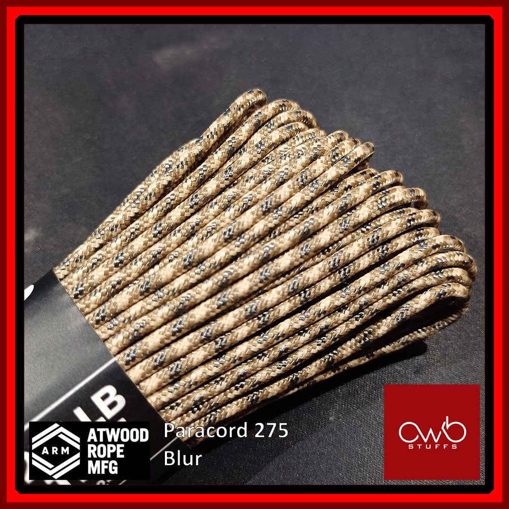 ATWOOD USA - Tactical Cord 275 - Set 2 of 2 (Special Pattern Set) - Paracord 3/32 4 Strand