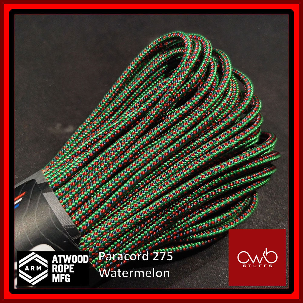 ATWOOD USA - Tactical Cord 275 - Set 2 of 2 (Special Pattern Set) - Paracord 3/32 4 Strand