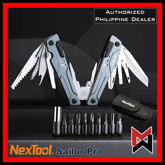 NexTool Sailor Pro - w/ Bit Kit and Nylon Sheath - NE20045