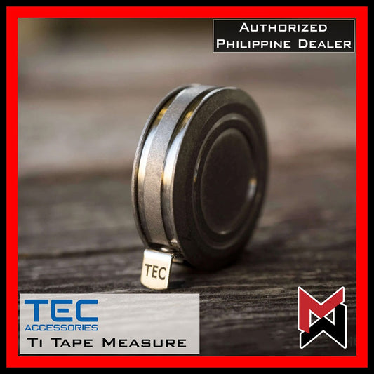 TEC - Ti Titanium Tape Measure - Stonewash - TEC Accessories