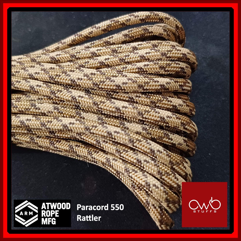 Atwood USA - Paracord 550 - 10ft Length - Set 1 of 4