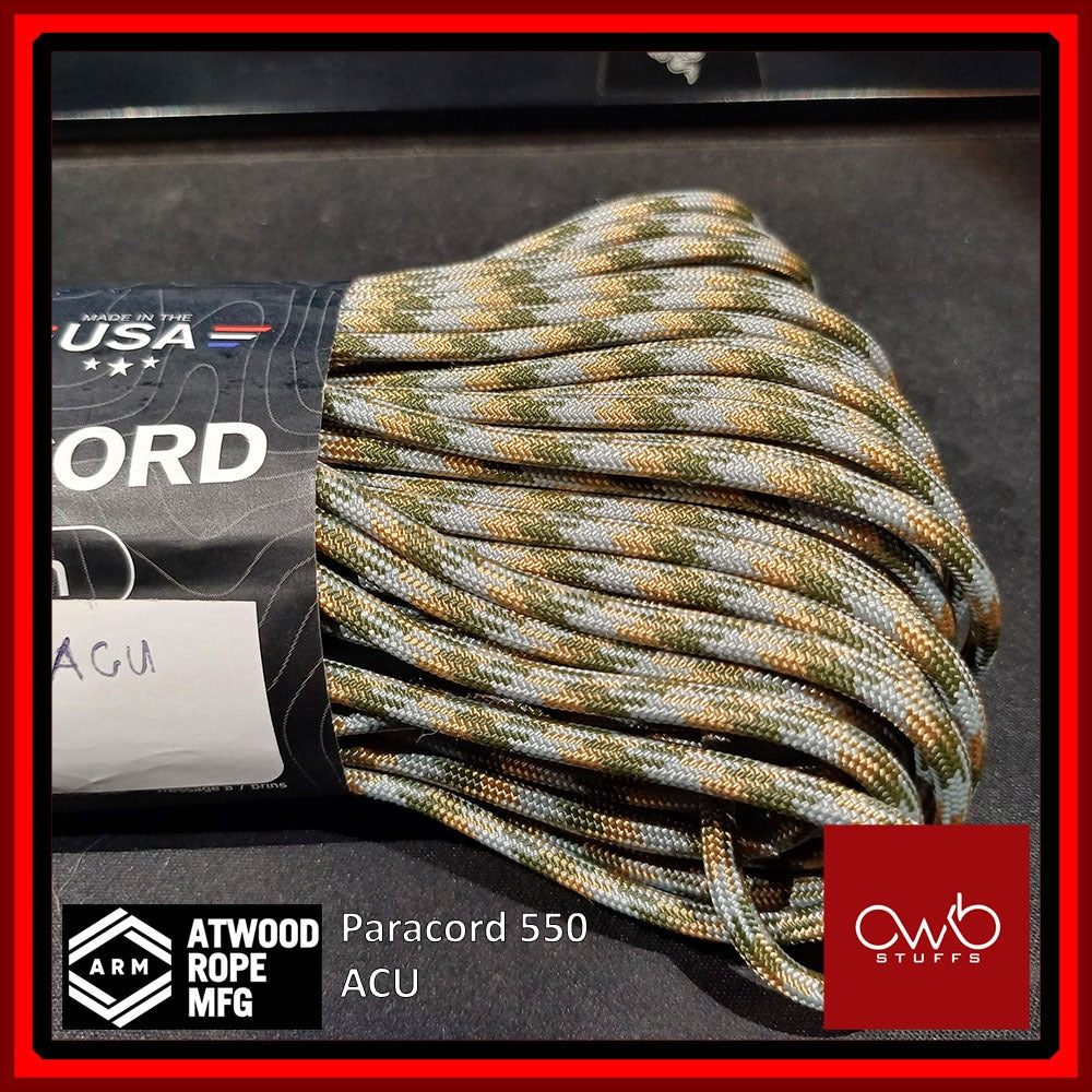 Atwood USA - Paracord 550 - 10ft Length - Set 2 of 4