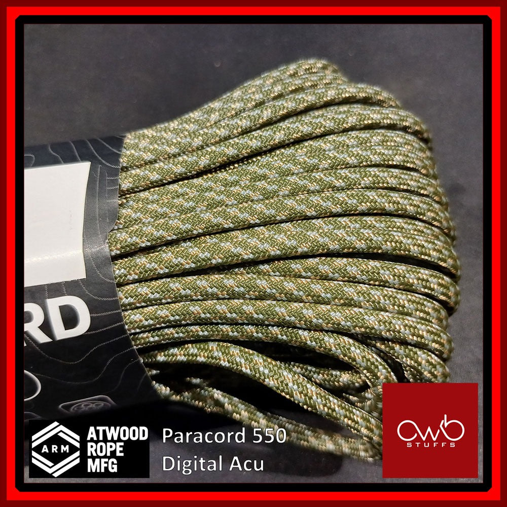 Atwood USA - Paracord 550 - 10ft Length - Set 2 of 4