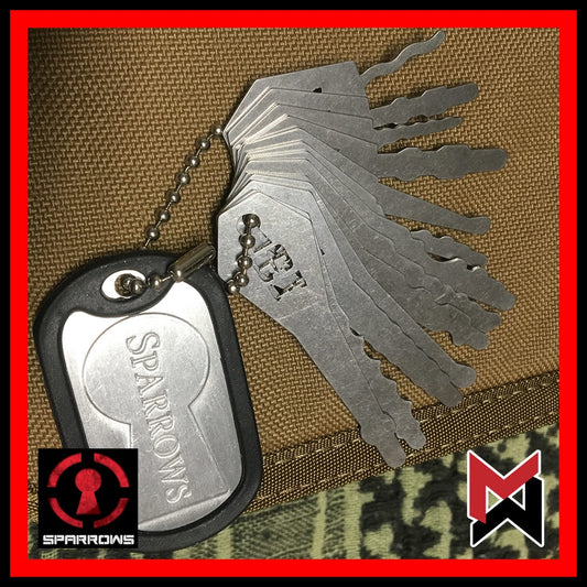 Sparrows - Coffin Keys - 13 pc Set Jigger Key