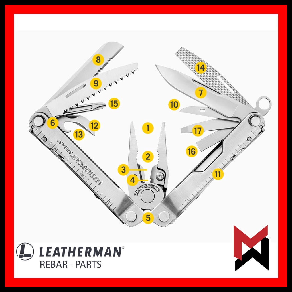 Leatherman REBAR - PARTS / some parts fits the WAVE too