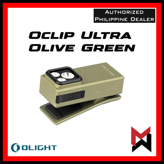 Olight Oclip ULTRA - OD Green / Olive Green - LED Flashlight