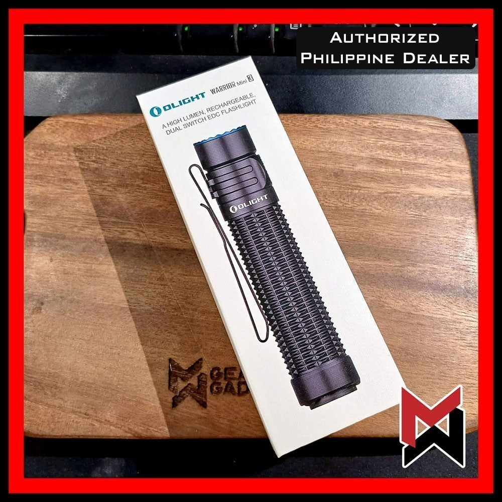 Olight Warrior Mini 3 - Black - 1750 Lumens LED Flashlight