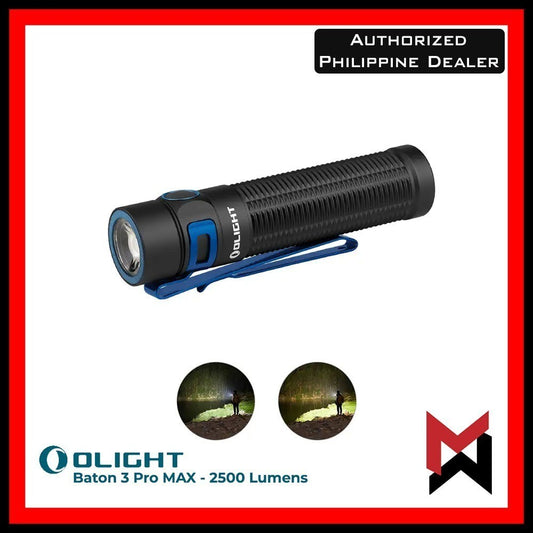 Olight Baton 3 PRO MAX - Black - 2500 Lumen Flashlight