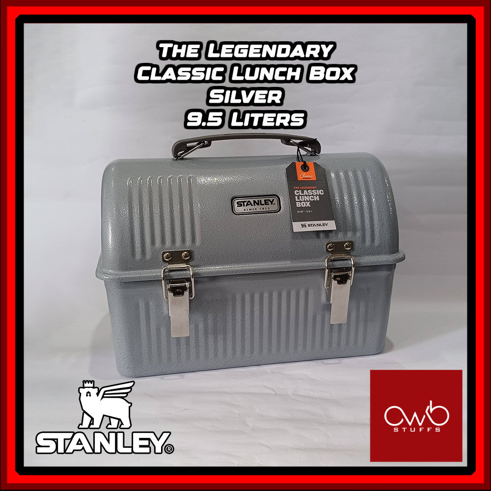 Stanley Classic Lunchbox - Hammertone Silver 10QT - Lunch Box