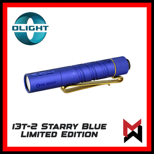 Olight i3t v2 - Starry Blue Limited Edition - i3t2 i3tv2 i3t 2