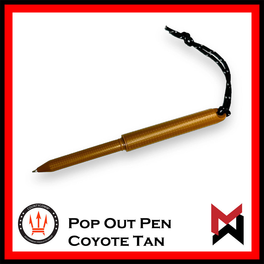 CountyComm - POP - Pop Out Pen by Acme Tek - Coyote Brown