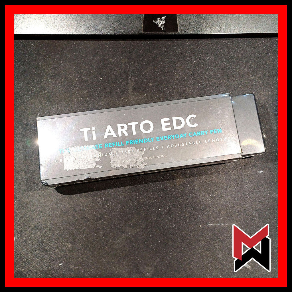 BIGiDESIGN - Ti Arto EDC - Raw Titanium - BID Big Idea Design