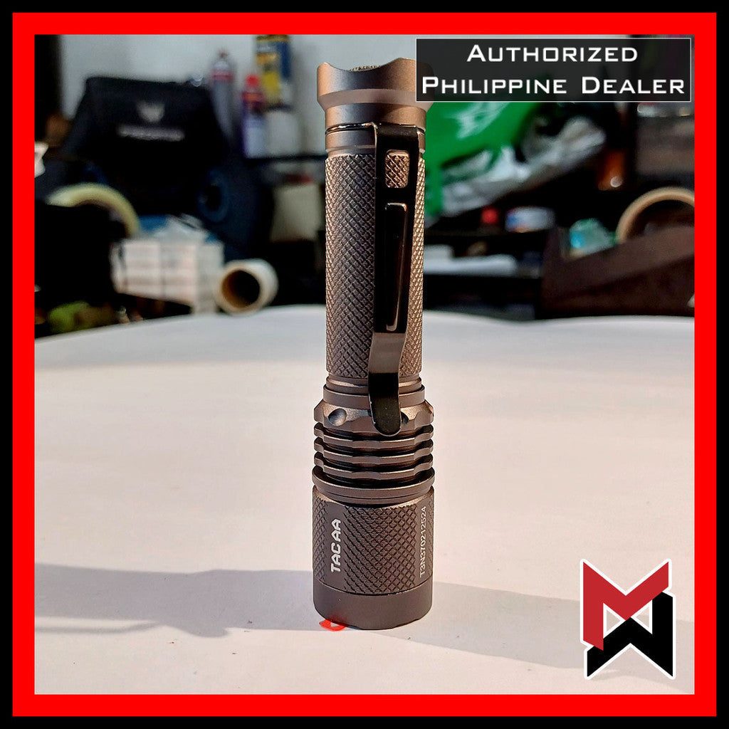 ACEBEAM - TAC AA - Gray / Grey - 1000 Lumens 6500K Led Flashlight