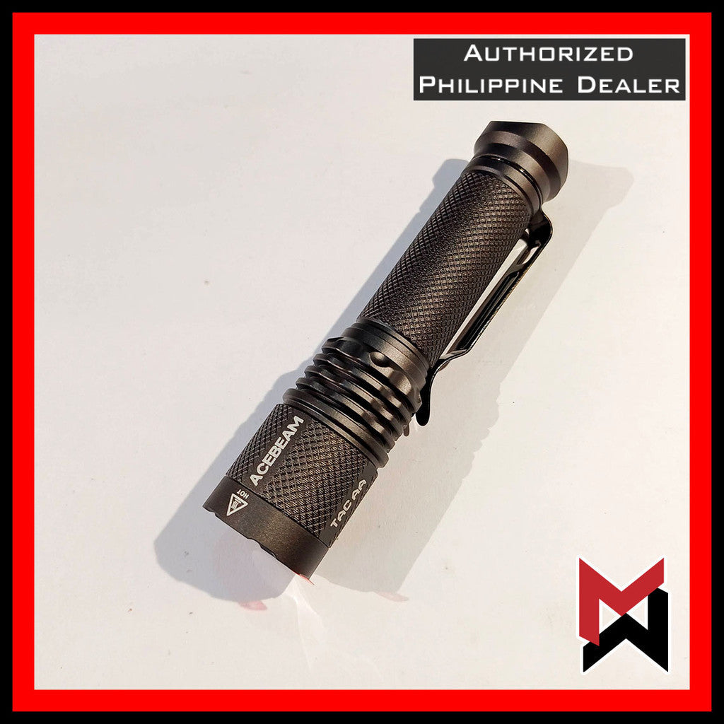 ACEBEAM - TAC AA - Gray / Grey - 1000 Lumens 6500K Led Flashlight