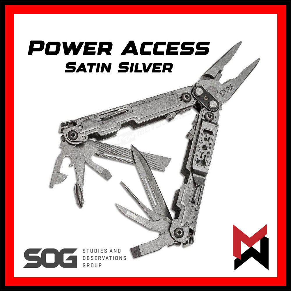 SOG - Power Access - Satin Silver - Multitool