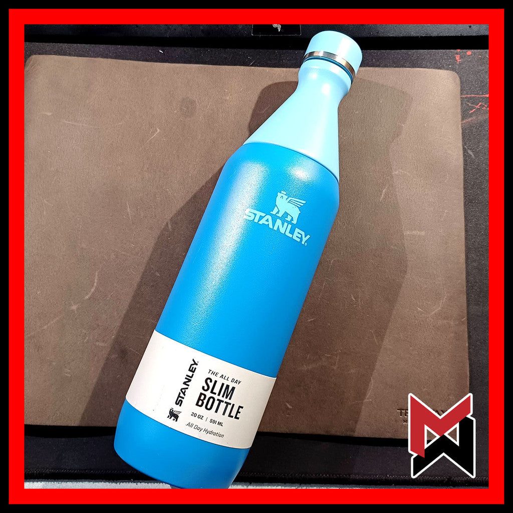 Stanley - All Day Slim Bottle - Azure Blue - 20oz / 581ml - Double Wall Vacuum Insulation