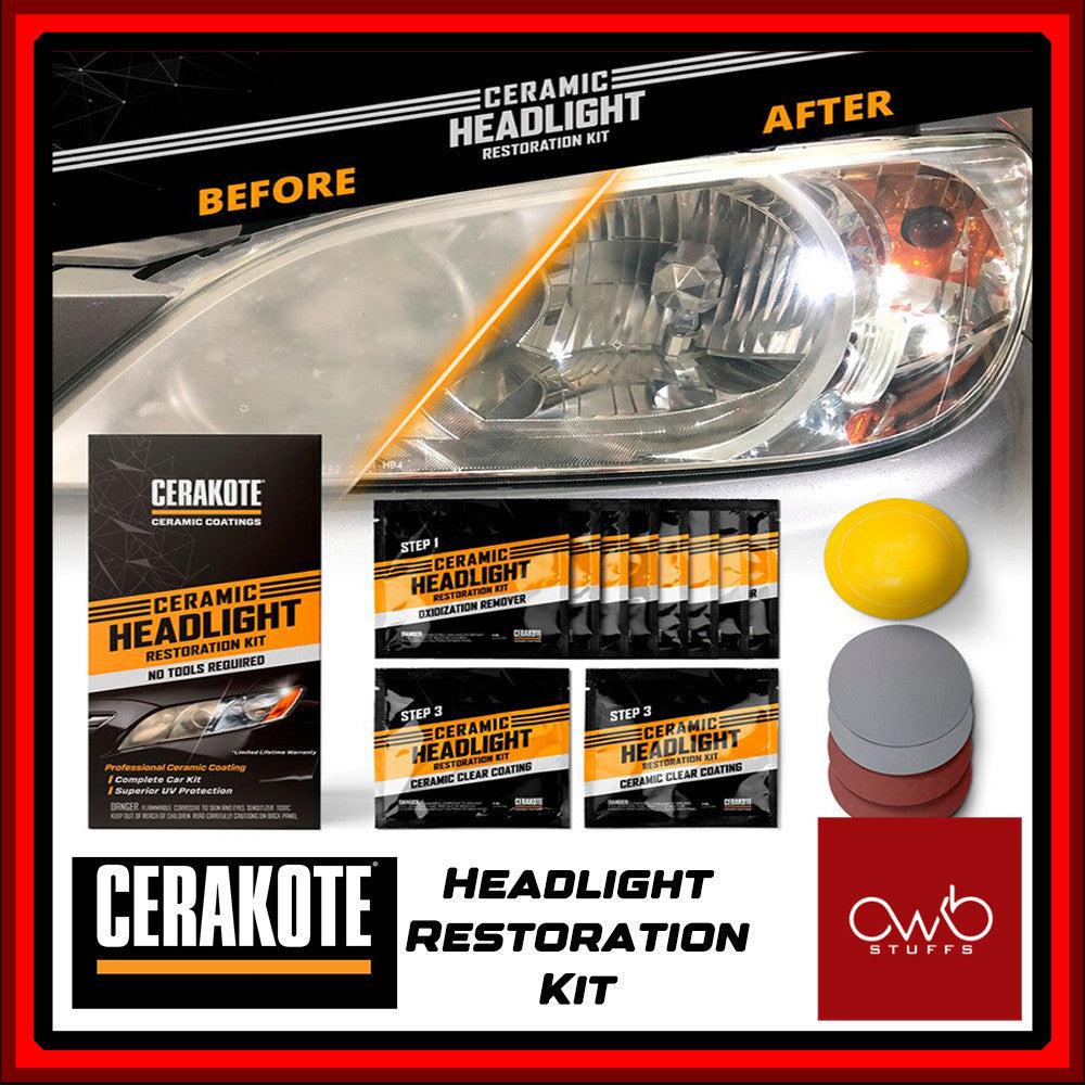 CERAKOTE Headlight Restoration Kit