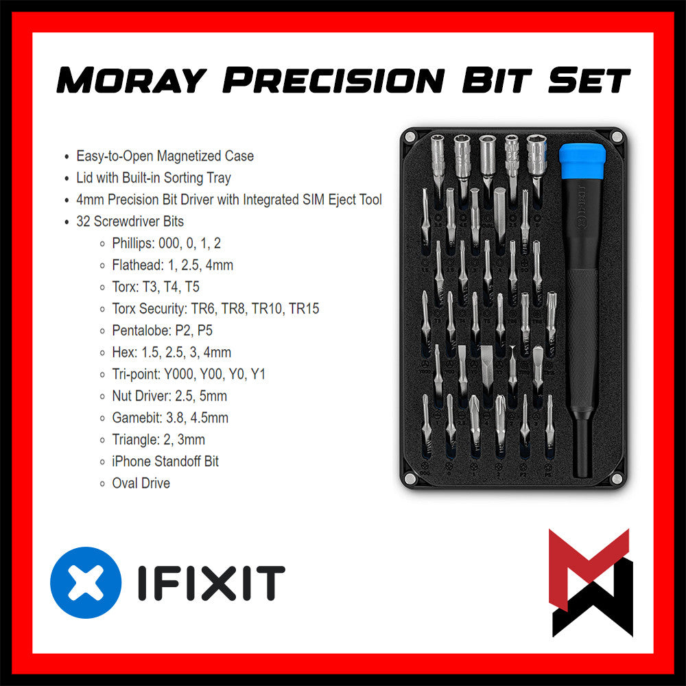 iFixit Moray Precision Driver Screwdriver Kit