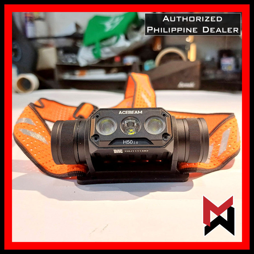 ACEBEAM - H50 2.0 V2 - 2000 Lumens 5000k Rechargeable Headlamp