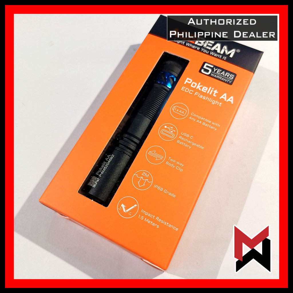 ACEBEAM - Pokelit AA - Black - High CRI 90 - 5000K - 550 Lumens