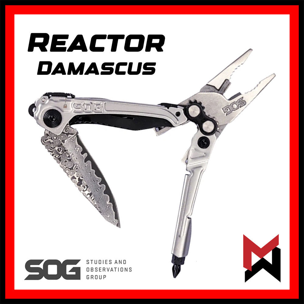 SOG - Reactor - DAMASCUS Limited - EDC Multitool