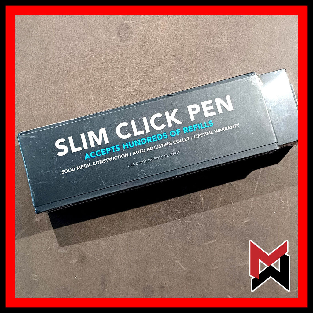 BIGiDESIGN - Ti Slim Click Pen - DLC Black