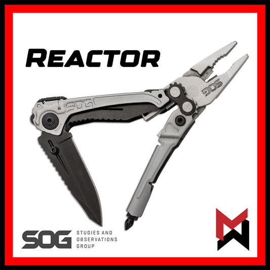 SOG - Reactor - Silver - EDC Multitool