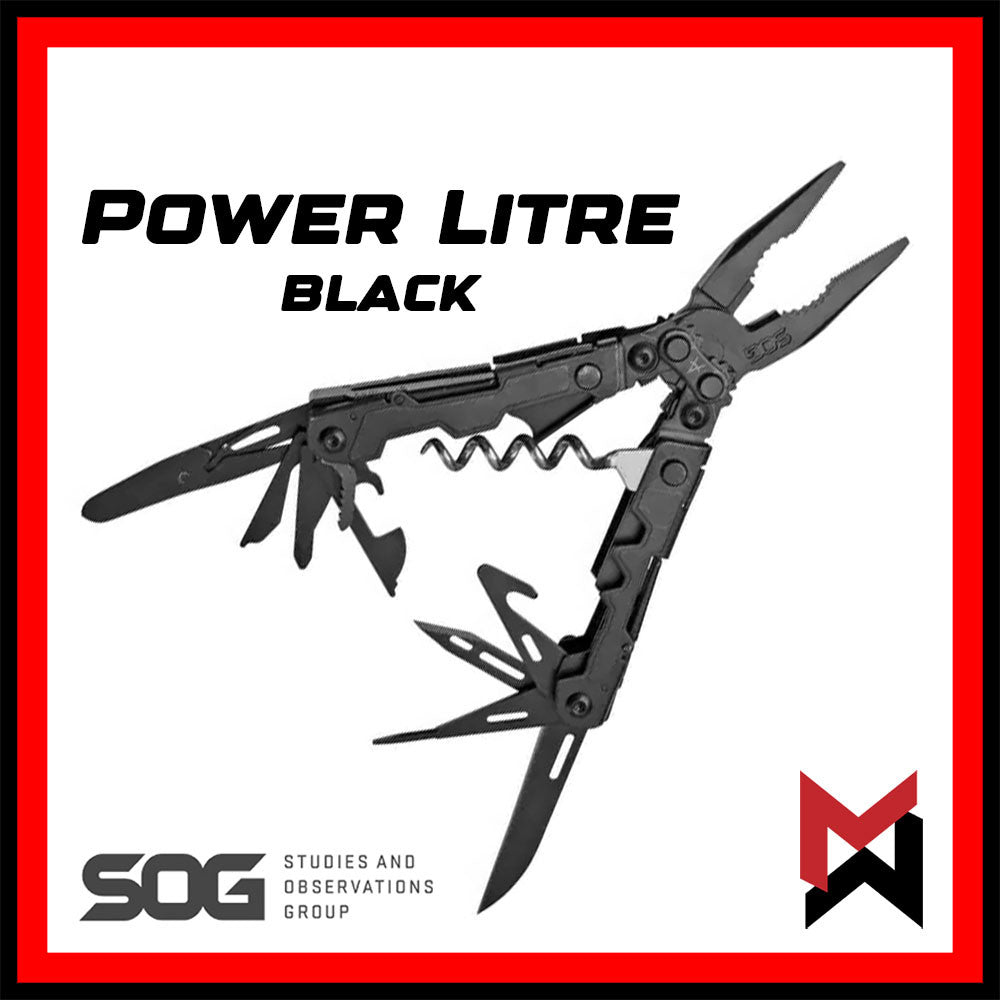 SOG - PowerLitre / PowerLiter BLACK - EDC Multitool