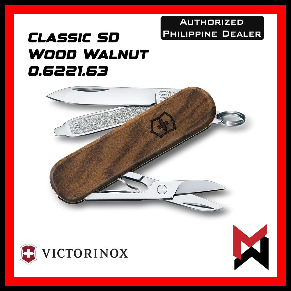 Victorinox Classic SD - Walnut Wood