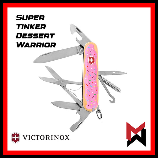 Victorinox - Super Tinker - Dessert Warrior - Donuts Sprinkles V2 NEW Edition BladeHQ