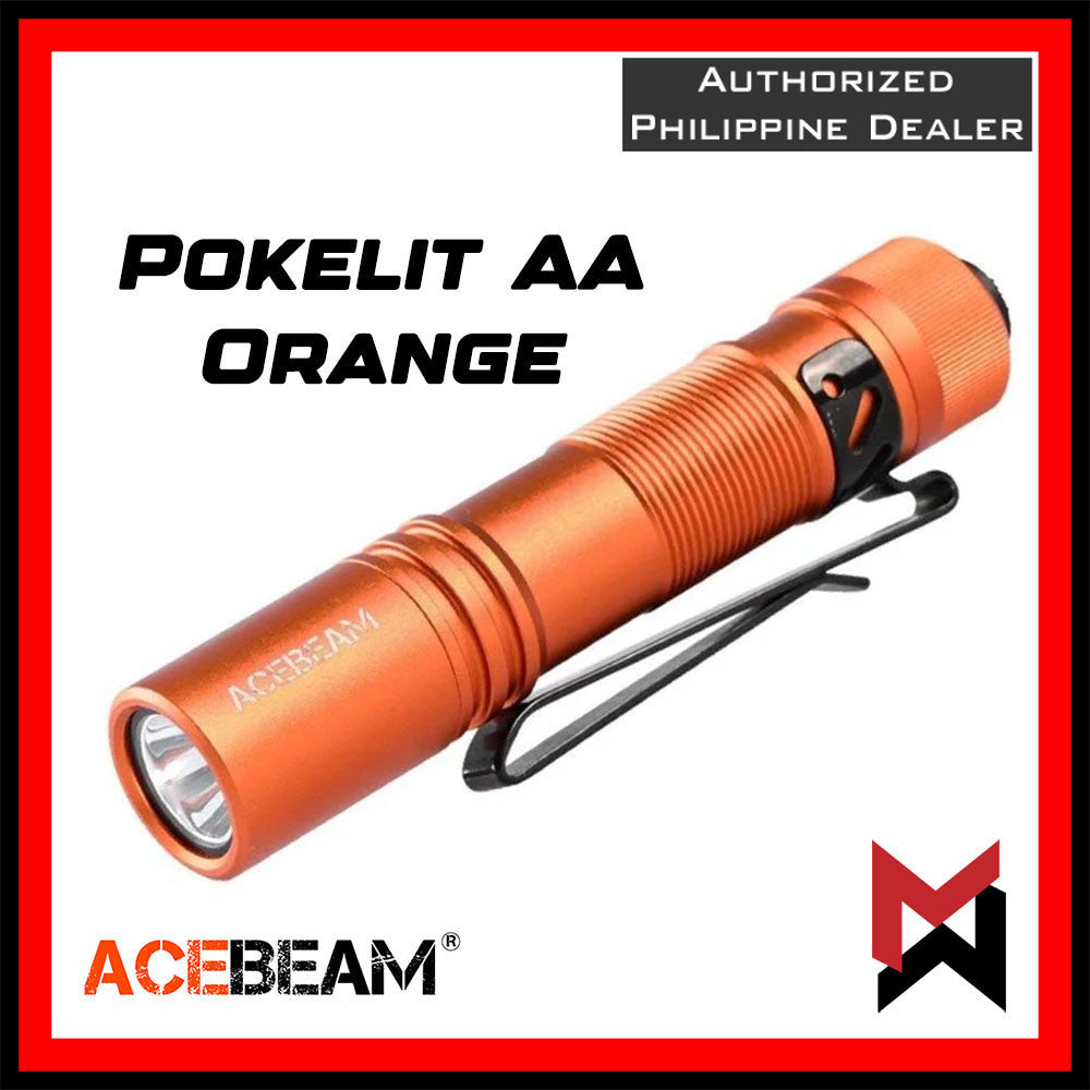 ACEBEAM - Pokelit AA - Orange - High CRI 90 - 5000K - 550 Lumens