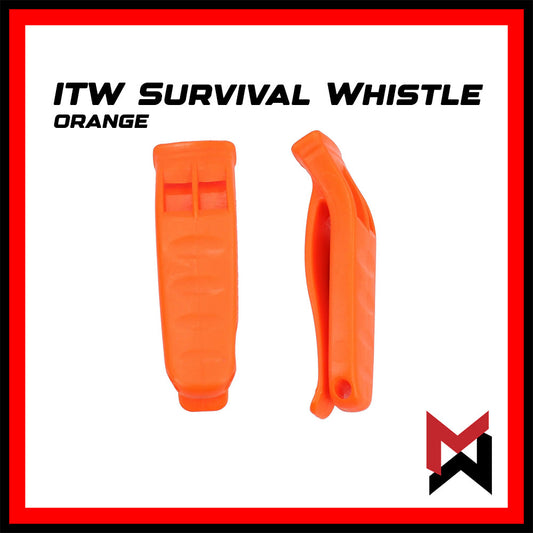 ITW Survival Whistle Orange