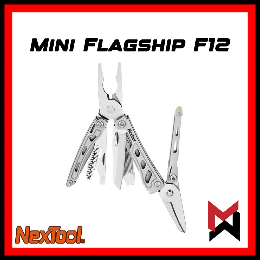 Nextool - F12 Mini Flagship F12 - Silver EDC Multitool NEW VERSION!