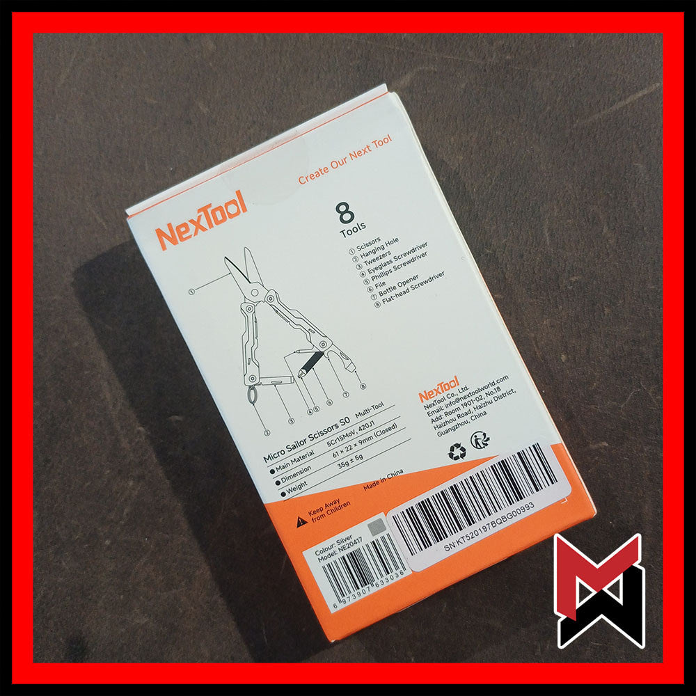 Nextool -  Micro Sailor S0 - Silver