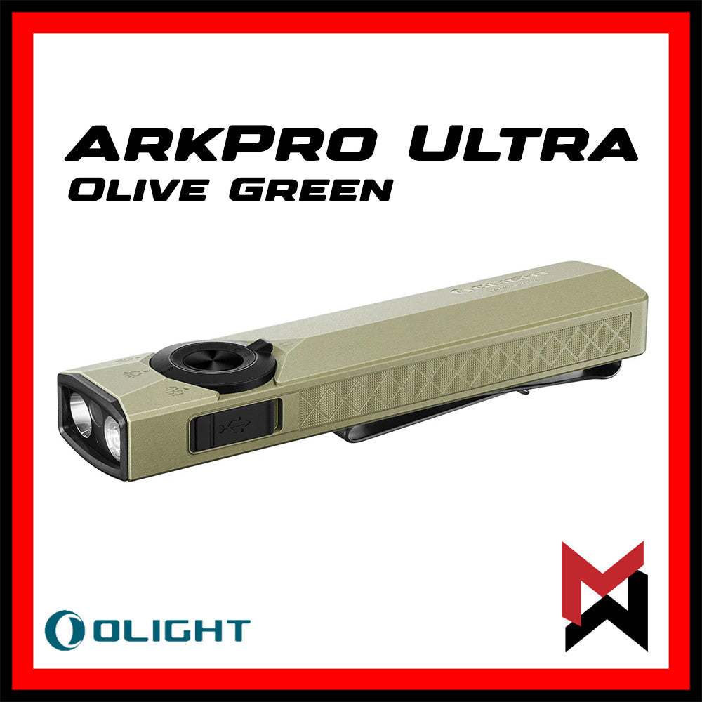 Olight - ArkPro Ultra Class 3R Cool White - Olive Green