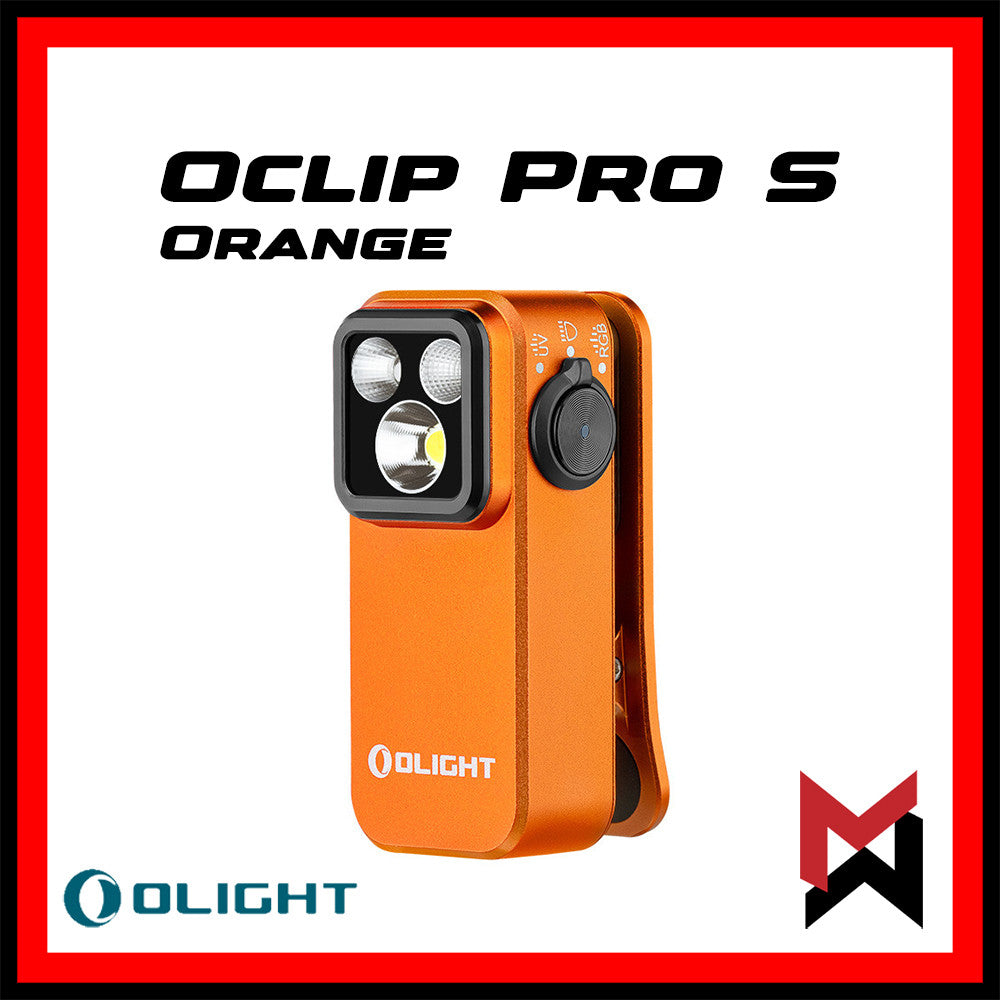 Olight - Oclip Pro S - Orange