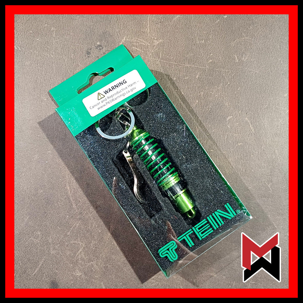 Tein - Damper Keychain with Wrench - Green / Black