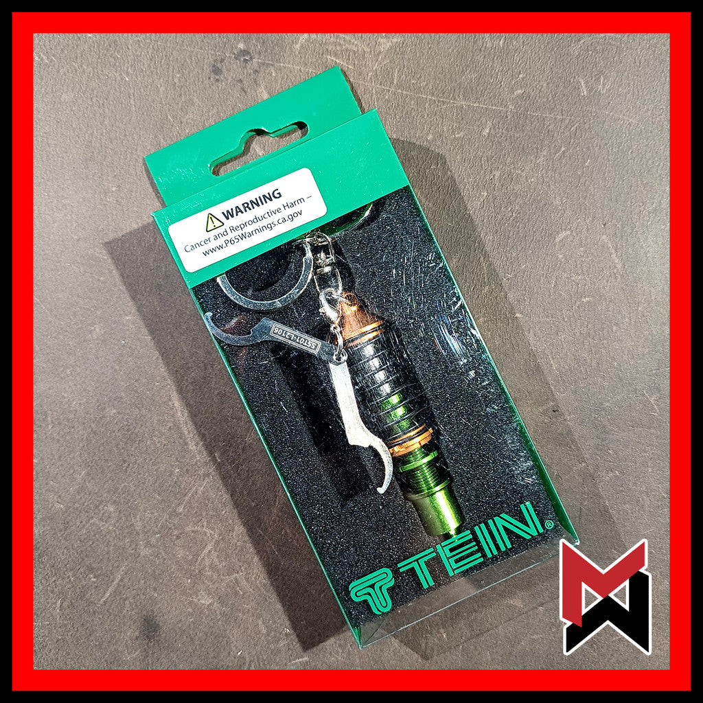 Tein - Damper Keychain with Wrench - Orange/Black