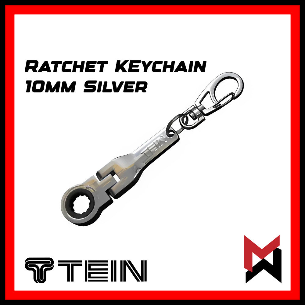 Tein - Ratchet Keychain 10mm - Silver
