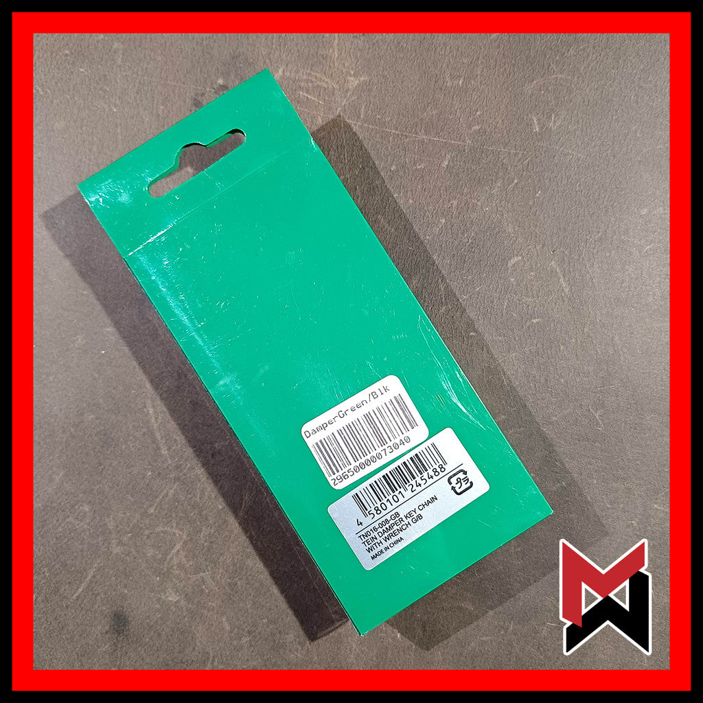 Tein - Damper Keychain with Wrench - Green / Black