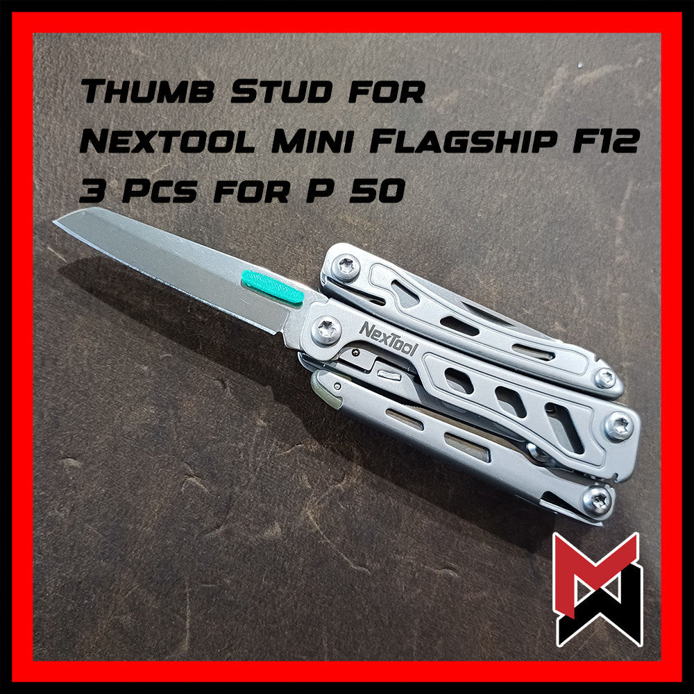 Nextool Mini Flagship F12 - Thumb Stud - 3 Pieces per Order