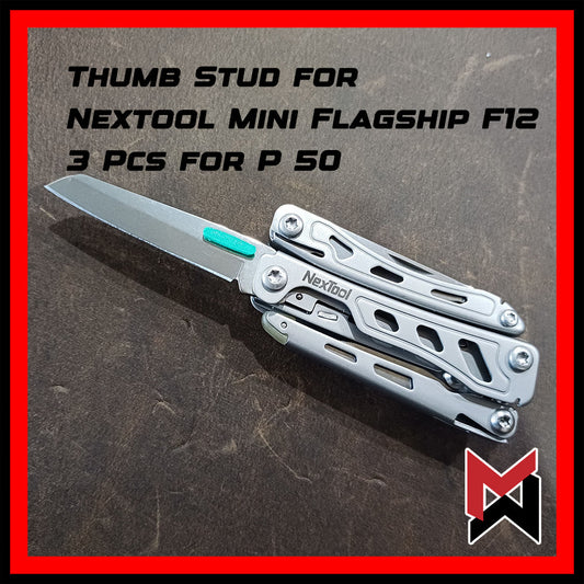 Nextool Mini Flagship F12 - Thumb Stud - 3 Pieces per Order