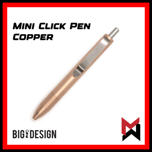 BIGiDESIGN - Mini Click Pen - Copper