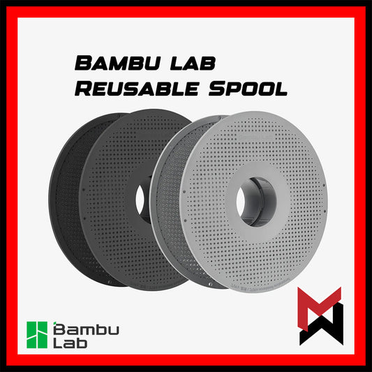 Bambu Lab - Reusable Spool for 3D Printing - Bambulab Esun ASA / ABS / PETG Reusable Spool