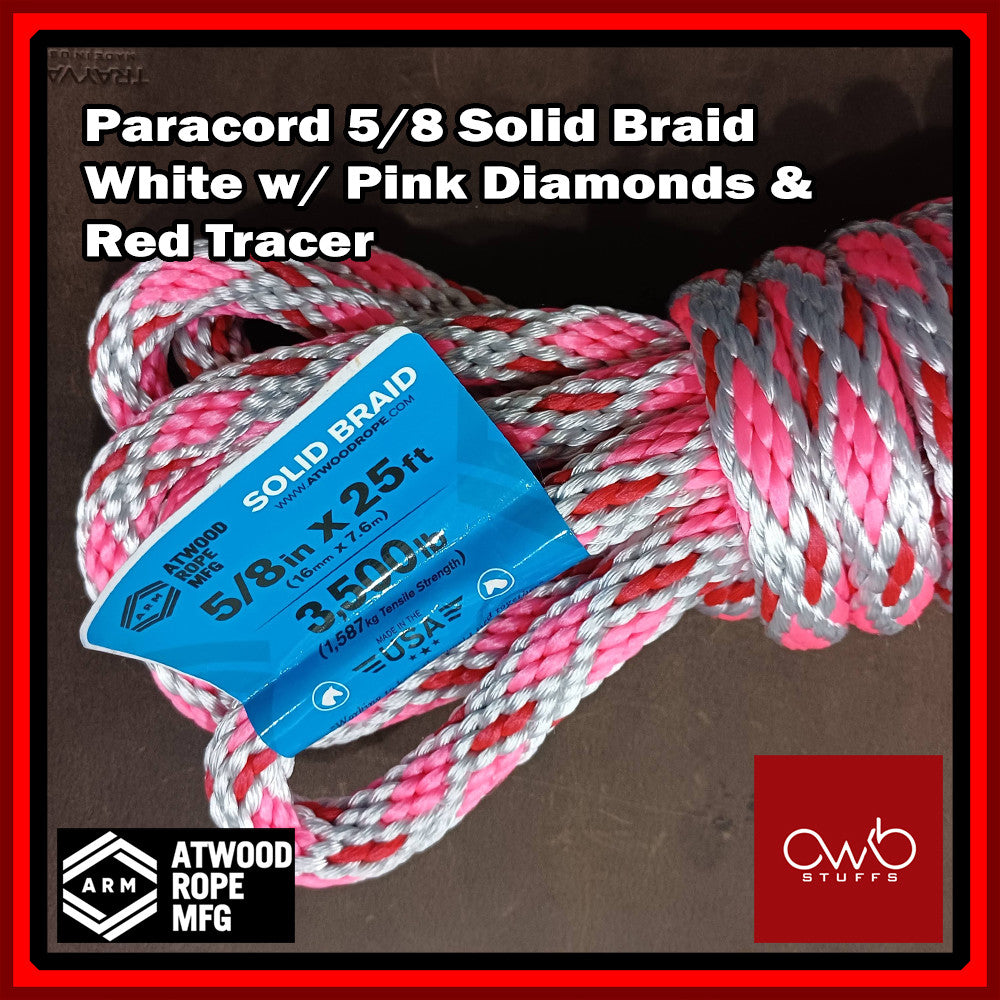 Atwood USA - 5/8 Solid Braid - Made in the USA
